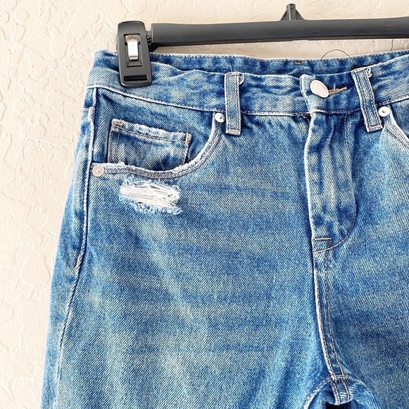 Blank NYC The Madison Crop High Rise Denim Blue Jeans - Picture 3 of 10